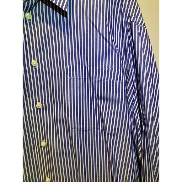 Náutica Men's Button Up Shirt, Long Sleeve, Size 17, 32/33 - Picture 5 of 6